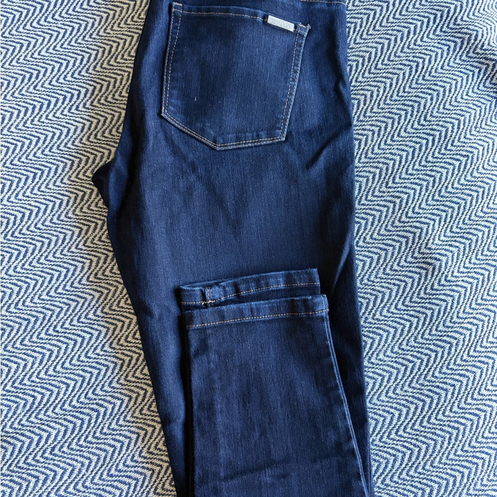 White House Black Market Dark Blue Skinny Jeans